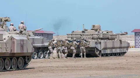 Una exhibición militar Union Fortress en EAU. (WAM)