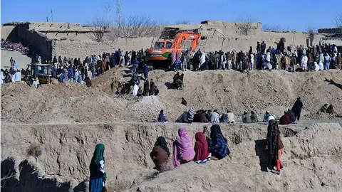 Rescate del menor en Afganistán. (Gulftoday)