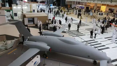 Una imagen de una edición de Umex Abu Dhabi. (Twitter)