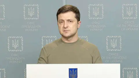 Volodímir Zelenski, presidente de Ucrania. (Fuente externa)