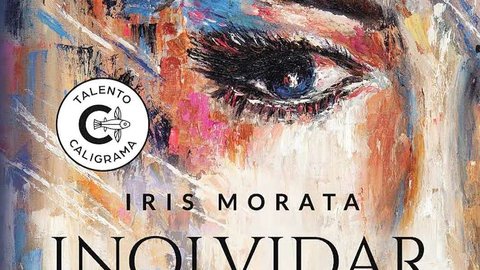 Detalle de la cubierta de Inolvidar, primera novela de Iris Morata.