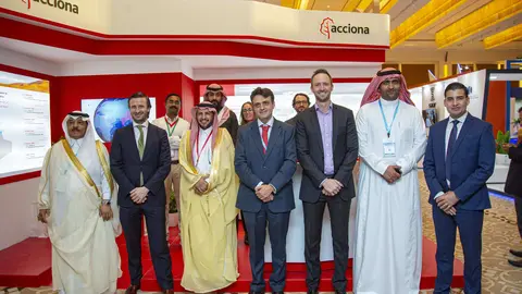 Acciona ha logrado financiación verde para tres depuradoras en Arabia.