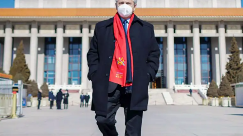 Alberto Fernández presidente de Argentina. (Presidencia)