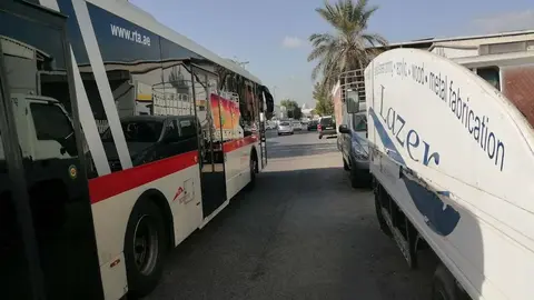 Autobús de la RTA en Dubai. (EL CORREO)