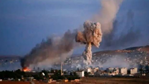 Hasta 12 misiles fueron lanzados contra la ciudad de Irbil. (Twitter)