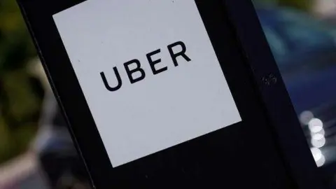 La aplicación de transporte Uber. (Fuente externa)
