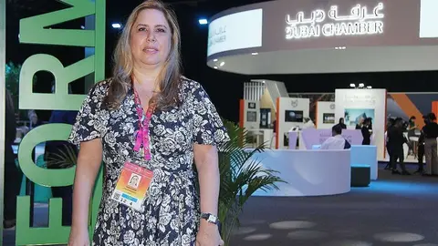 Carmen Gisela Vergara, administradora general de Propanamá en GBF Latam 2022. (EL CORREO)