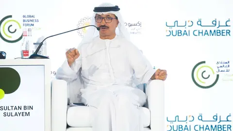 Sultan Bin Sulayem, presidente del grupo y director ejecutivo de DP World. (WAM)