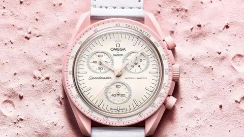 Una versión del Moonswatch. (Twitter)