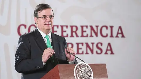 Marcelo Ebrard Casaubon, secretario de Relaciones Exteriores de M&eacute;xico.