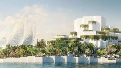 El museo de Historia Nacional de Abu Dhabi. (Mecanoo)