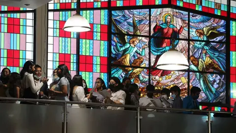 La iglesia católica St. Mary's en Dubai. (Twitter)