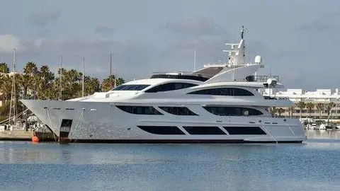 El yate Samurai One atracado en Sotogrande. (Fuente externa)