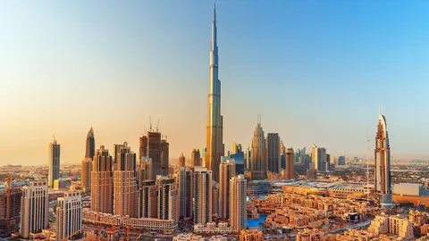 Una imagen del centro de Dubai con el Burj Khalifa. (WAM)