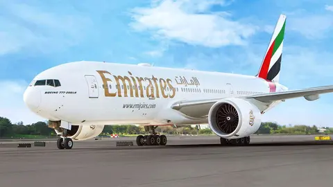 Un avión de Emirates. (Emirates)