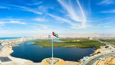 Perspectiva urbana de Ras Al Khaimah, (Cedida)