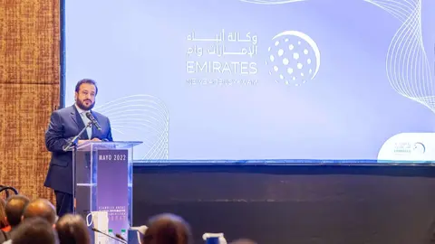 El director de la agencia WAM en Montevideo. (WAM)