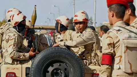 Fuerzas Armadas de Egipto. (Twitter)