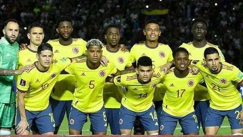 La Selección de Fútbol de Colombia. (Twitter)