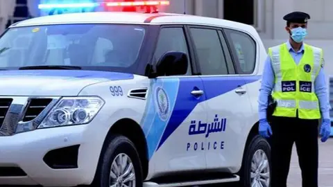 Una imagen de la Policía de Sharjah con fines ilustrativos.