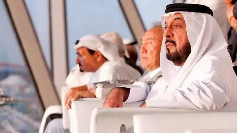 El presidente de Emiratos en 2009. (The National)