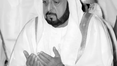 El fallecido presidente de Emiratos Árabes Unidos. (Twitter)