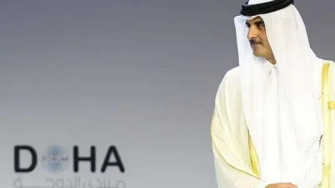El emir de Qatar, Tamim bin Hamad al Thani. (Twitter)