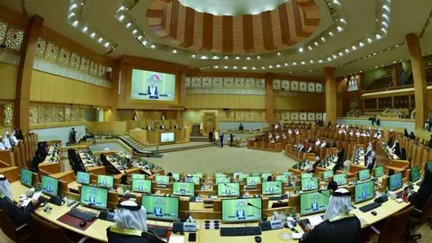 Una imagen del Consejo Federal Nacional de Emiratos Árabes Unidos. (WAM)