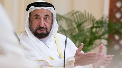 Sultan bin Muhammad Al Qasimi, gobernante de Sharjah. (WAM)