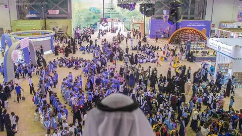 Festival de Lectura Infantil de Sharjah durante su edición de 2022. (WAM)