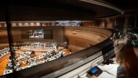 Sexta jornada de la asamblea anual de la OMS.