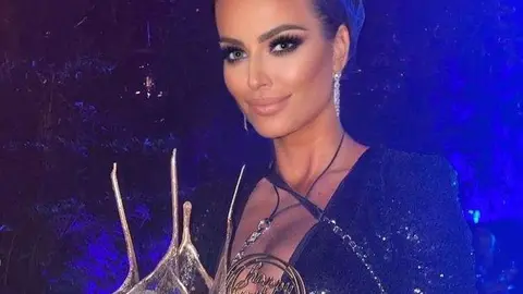 La exprincesa de Qatar Kasia Gallanio. (Instagram)