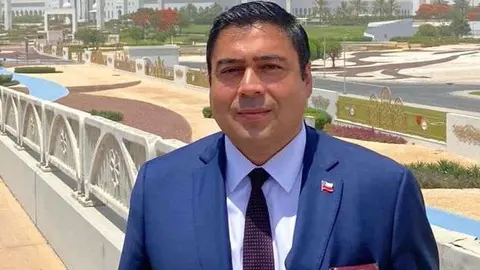 Richard Biernay, agregado policial en la embajada chilena en EAU.