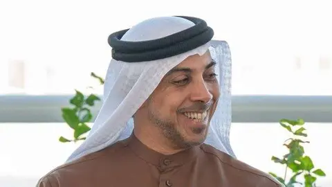 El jeque Mansour bin Zayed Al Nahyan, viceprimer ministro de EAU y ministro de la Corte Presidencial.  (Ministerio de Asuntos Presidenciales)