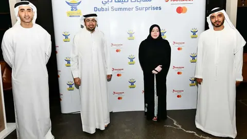 Un momento de la presentación del Dubai Summer Surprises 2022. (WAM)