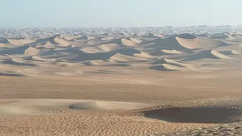 Una imagen del desierto en Emiratos Árabes Unidos. (EL CORREO)