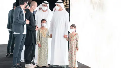 Una imagen en Emiratos en la era del coronavirus. (WAM)