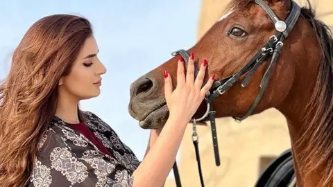 La jequesa Mahra bint Mohammed bin Rashid al Maktoum. (@hhshmahra)