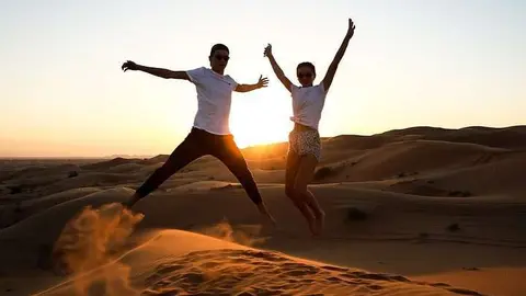 Una imagen de TripAdvisor del desierto Dubai.