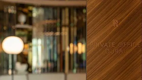 Oficina Privada de Rolls Royce. (Twitter)