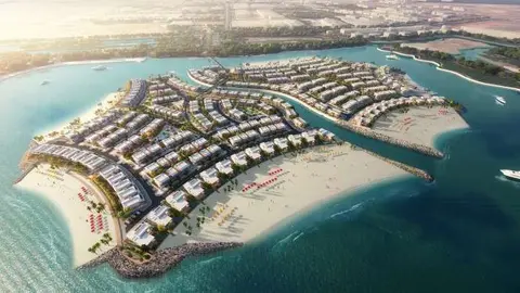 Una imagen de Falcon Islands en RAK. (Fuente externa)