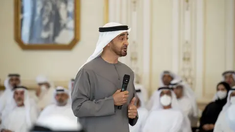 El presidente de Emiratos Árabes. (WAM)
