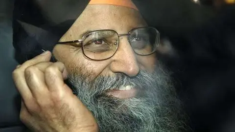 Ripudaman Singh Malik en una imagen publicada en Twitter.