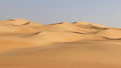 La belleza y soledad del desierto es insuperable. (Georgia)