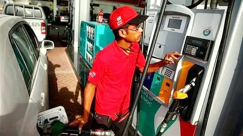 Gasolinera en Emiratos Árabes