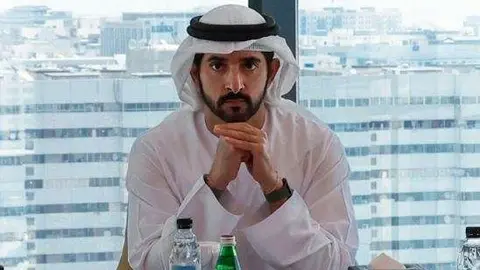 El jeque Hamdan bin Mohammed bin Rashid Al Maktoum, príncipe heredero de Dubai. (Twitter)