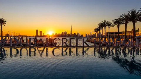 Atardecer en Dubai. (Dubai Media Office)