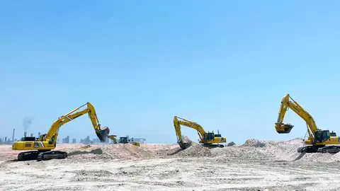 Borouge prepara el terreno para las obras de la Expansión 4. (WAM)