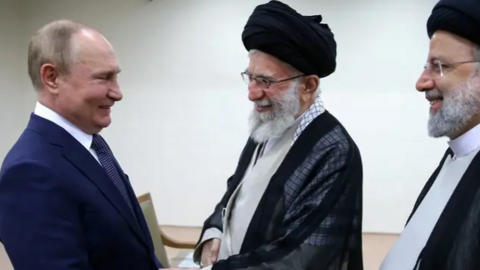 El presidente de Rusia estuvo en Teherán el 19 de julio. (Fuente externa)