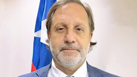 Patricio Díaz Broughton, embajador de Chile en Emiratos Árabes Unidos. (Cedida)